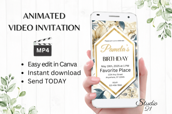 Classic Birthday Party Invite: A Designer's Guide to This Animated Template