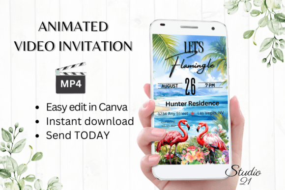 Let's Flamingle Party Invite: Your Instant Digital Celebration Starter