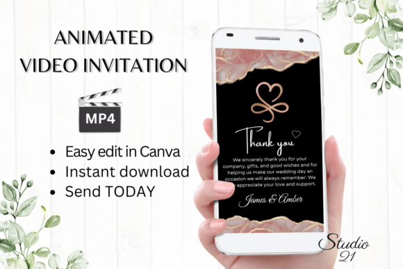 Minimalist Wedding Thank You W9929TU: A Digital Designer's Guide